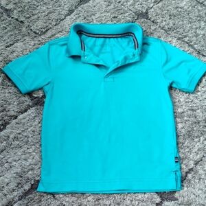 Nautica Kids Aqua Polo Shirt Size 4T